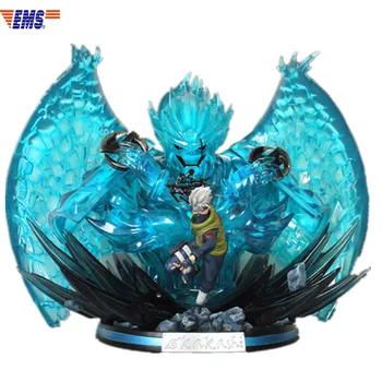 

Naruto Hatake Kakashi Susanoo With LED Light Resin Scenes Statue Limited Action Figure Model Toy X685