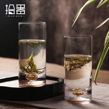 Новинка 300 мл Термостойкое Прозрачное Стекло эспрессо Кофейная кружка лимонная кружка прозрачная чайная чашка вина пивная стеклянная посуда уникальный подарок