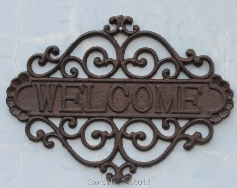 Online Buy Wholesale cast iron signs from China cast iron signs