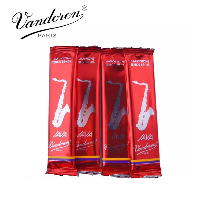 Оригинальный Французский Vandoren JAVA тенор Sax Red Reeds Bb саксофон тростники 2 5 #3 0 #