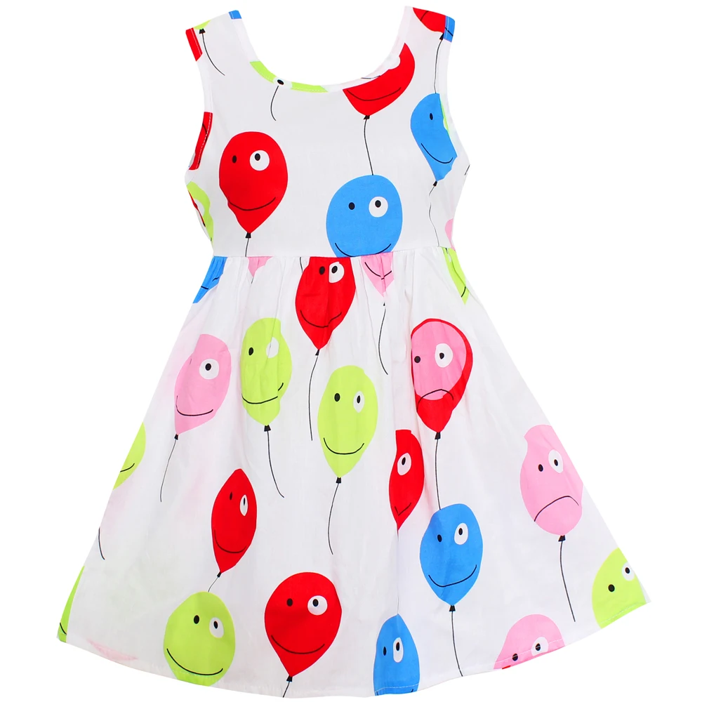 Shybobbi/новое платье для девочек; Лидер продаж; принт с лимонами; хлопковое праздничное платье с поясом; повседневная детская одежда; Размеры 4-14