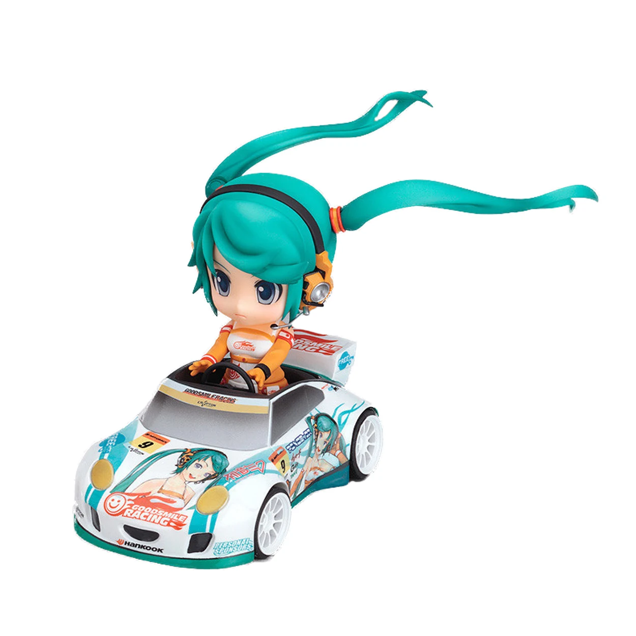 

Chanycore GSC Nendoroid 109# Racing Girls Ver Hatsune Miku Sakura Miku PVC Action Figure Collection Model Toy 10cm 4''