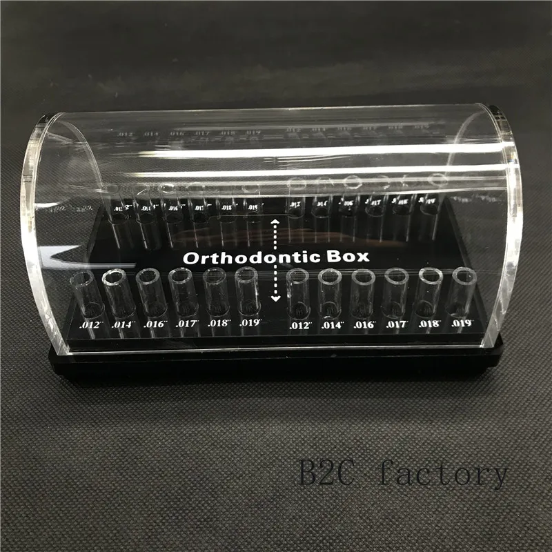 

1pcs Dental Orthodontic Round Archwire Box/CE/ISO Round Arch Wire Placing Case