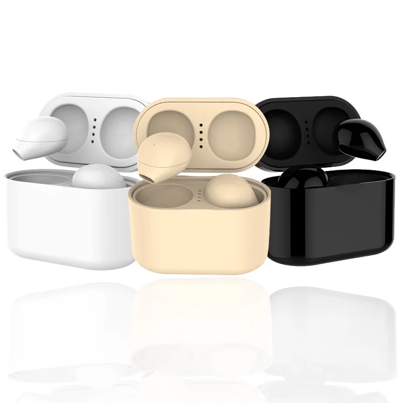 

Minimalist Wireless Bluetooth Earphone Invisible TWS BT5.0 Stereo Earbuds Music Call Earpieces with 500mAh Charging Box