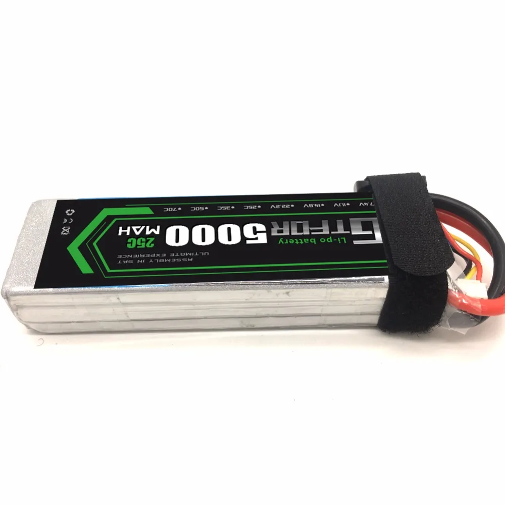 Аккумулятор Lipo 5S 18 5 в 5000 мач 25C для игрушек с дистанционным управлением
