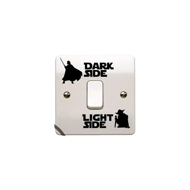 

Star Wars Dark Light Side Cassic Creative Switch Vinyl Decal Sticker 3WS0091