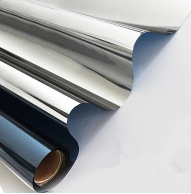 Popular Solar Mirror Film-Buy Cheap Solar Mirror Film Lots From Brown Silver One Way Mirror Reflective Solar Window Film Insulation Stickers 0.5*2m Free Shipping - Popular Solar Mirror Film-Buy Cheap Solar Mirror Film Lots From