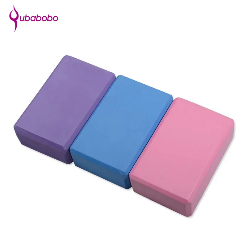 

[QUBABOBO] Pilates Yoga Brick Fitness Equipment 7.5cm EVA Yoga Block Stretching Aid Body Shaping Gymnastics Health Training