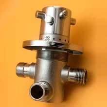 Латунь G1/" настенный термостатический смеситель клапан горячей и холодной воды для биде спрей ручной душ