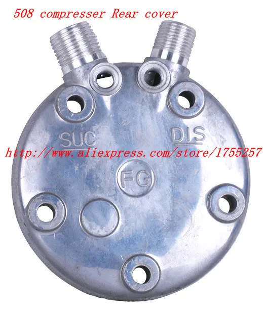 

Free shipping,5H14 compressor cylinder / Automobile air conditioning compressor cylinder rear cover,The compressor cylinder seal