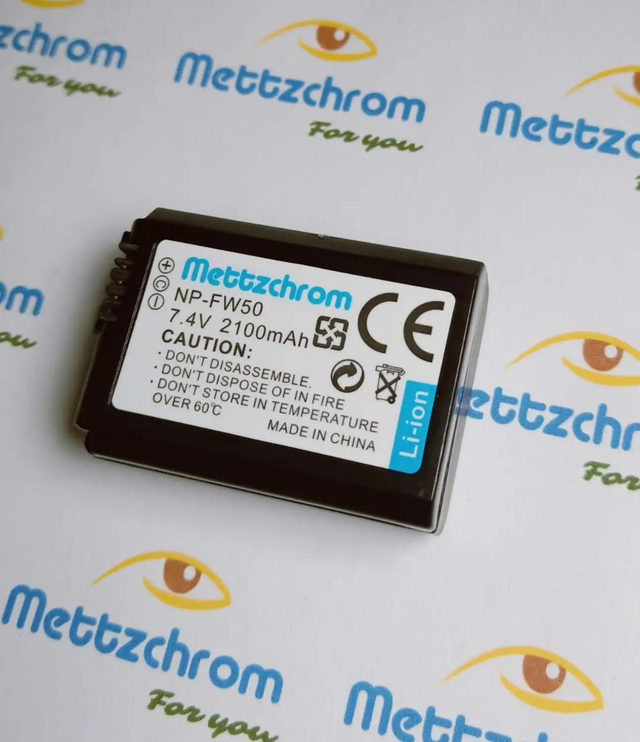 

Mettzchrom NP-FW50 2100mAh BATTERY For Sony A6000 A3000 A5000 A6300 A6500