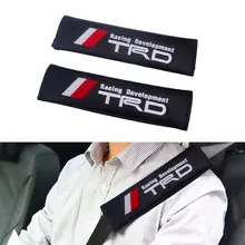 /// Trd assento cintos & cinto preenchimento de fibra de carbono de couro pu ombro manga para Toyota REIZ/MARK X COROA CAMRY YARIS GT86