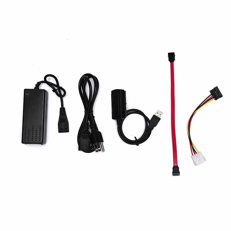 1 комплект SATA IDE Drive к USB 2 0 адаптерному кабелю конвертера для 5/3 5 &quotHD Hard