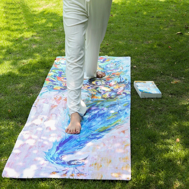 183cm*61cm*5mm New Style Natural Rubber Absorb Sweat Comfortable Suede