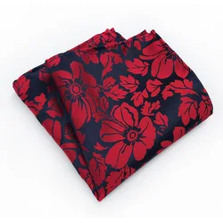 Mans Pocket Square Wine Red Flower Hanky Perfect Suit Handkerchief Wedding Party Silk Pocket Square Mans Pocket Square Wine Red Flower Hanky Perfect Suit Handkerchief Wedding Party Silk Pocket Square
