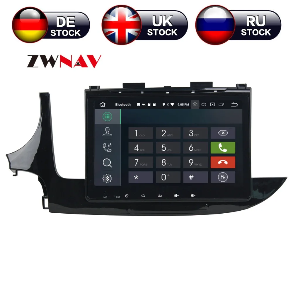 

ZWNAV Android 8.0 4+32G Car DVD Player GPS navigation For Opel MOKKA 2017 head unit multimedia player tape recorder