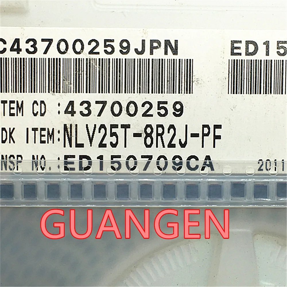 

50PCS Encapsulation winding inductance NLV25T-8R2J-PF 2520 1008 8.2UH 8R2 160MA 5% SMD Chip Shielding inductive