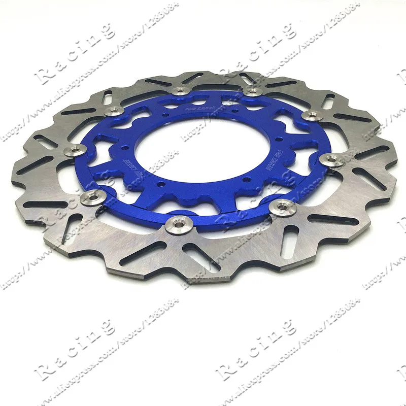 

320MM Oversize Front Floating Brake Disc Rotor YZF WRF YZ250 YZ250F YZ400F YZ450F WR250 WR250F WR400F WR450F Supermoto