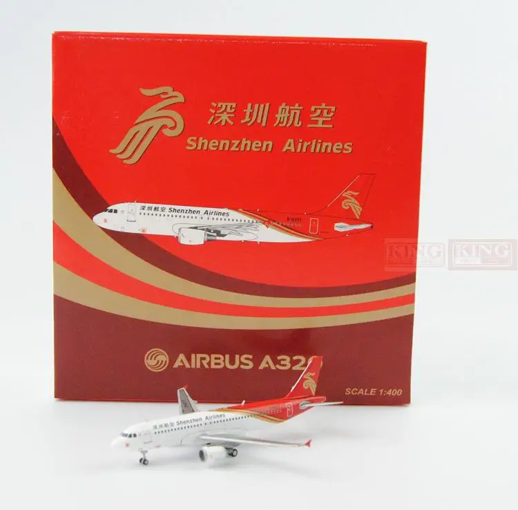 

Special offer: Wings XX4609 JC Shenzhen Airlines B-6377 1:400 A320 commercial jetliners plane model hobby