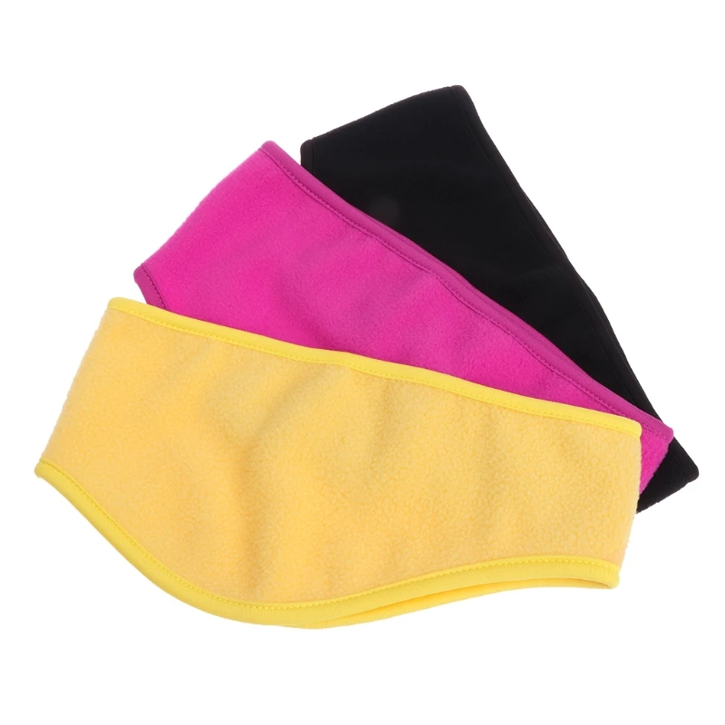 

Fleece Cycling Headband Warm Fleece Earmuffs Thermal Winter Protective Cap Outdoor Bike useful