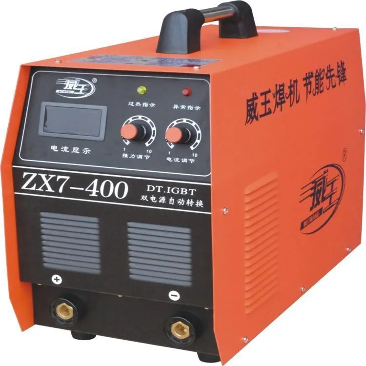 

IGBT single pipe AC220V / 380 v electric welding machine, ZX7-400dt inverter dc arc welding machine