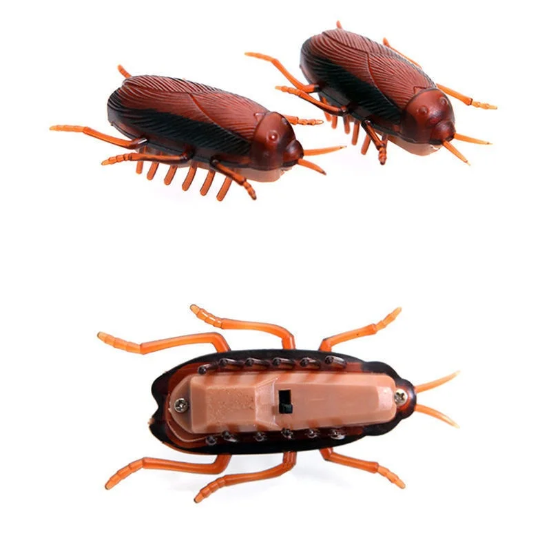 1Pcs Simulation Fake Cockroach Electronic Roach Bug ...