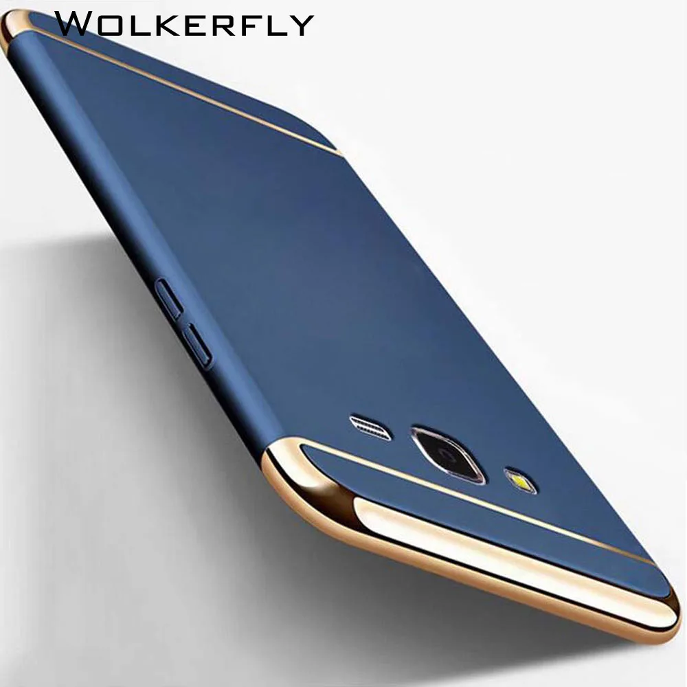 Роскошный Съемный чехол 3 в 1 для Samsung Glaxy S8 S9 Plus S6 S7 edge Note9 Note8 A3 A5 A7 A8 J3 J5 J7 Prime задняя