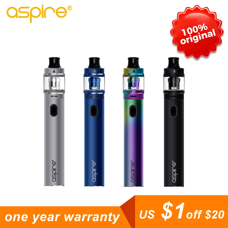 Aspire Tigon Vape Kit Емкость бака 3 5 мл/2 мл с 0. 4 Ом/1 2 Ом катушка встроенный аккумулятор 2600