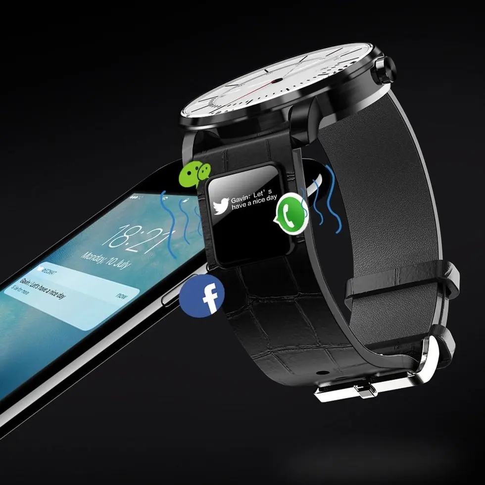 5 шт. часы Band Bluetooth браслет сообщение напоминание кожаный ремешок для часов Ремни