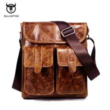 2017 New Men’s Business Bag Brand 100% Genuine Leather Male Fashion Shoulder Bags Messenger Bags Briefcase