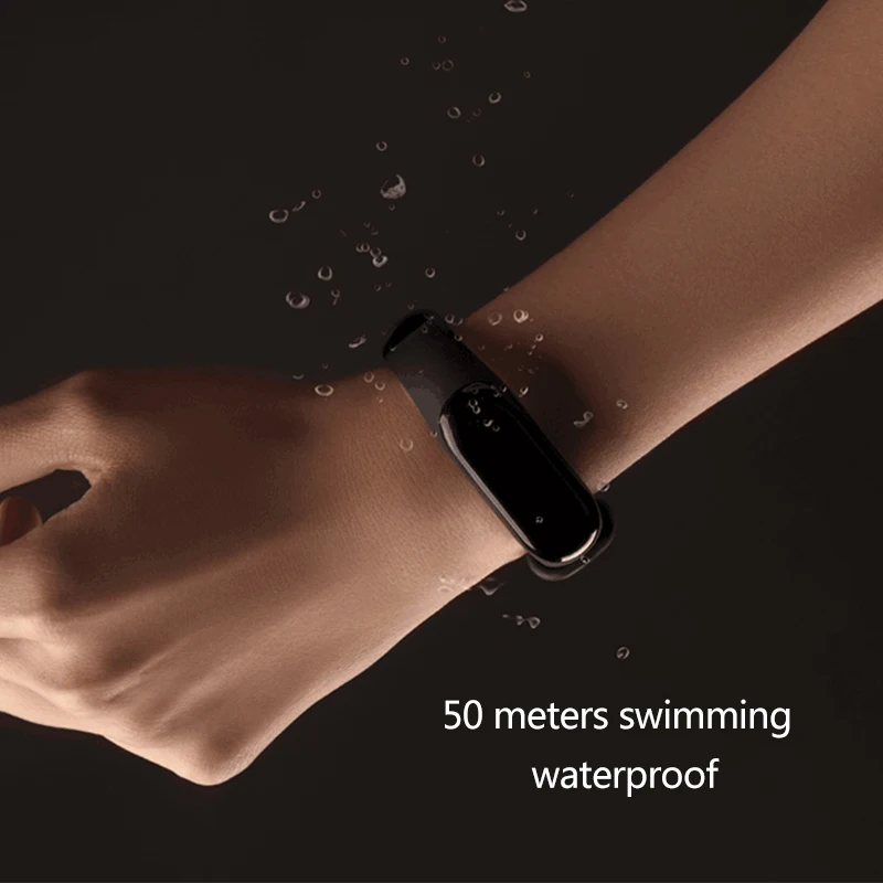 Xiaomi Mi Band 3 глобальная версия Смарт часы браслет OLED сенсорный экран монитор сна