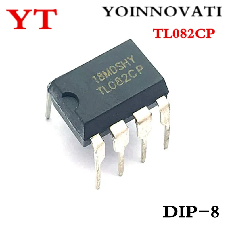 50 шт./лот TL082CP TL082 TL082CN OPAMP JFET 4 МГц DIP-8 IC | Электронные компоненты и принадлежности