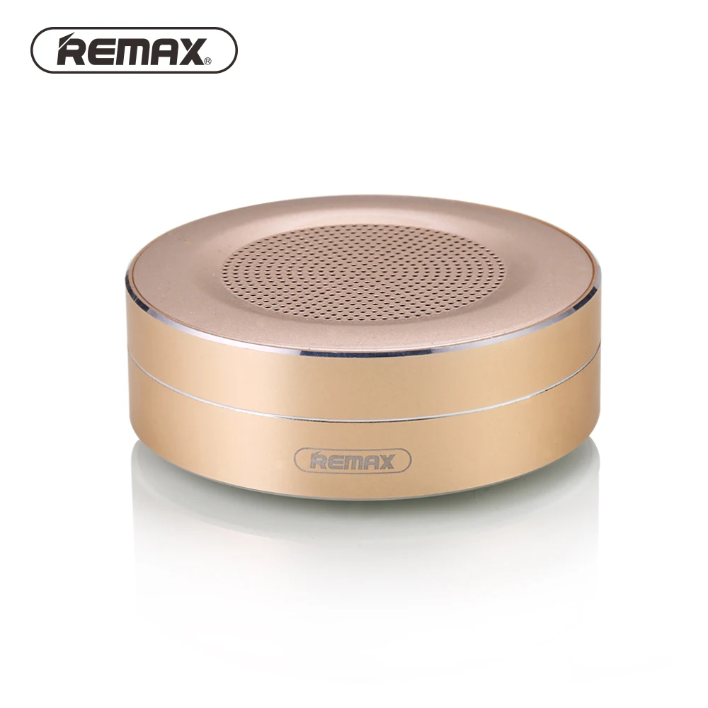 

REMAX Speaker Bluetooth Portable Wireless TF Player HD Sound Data Transport Call Function Circular with Mic for Phone/PC RB-M13