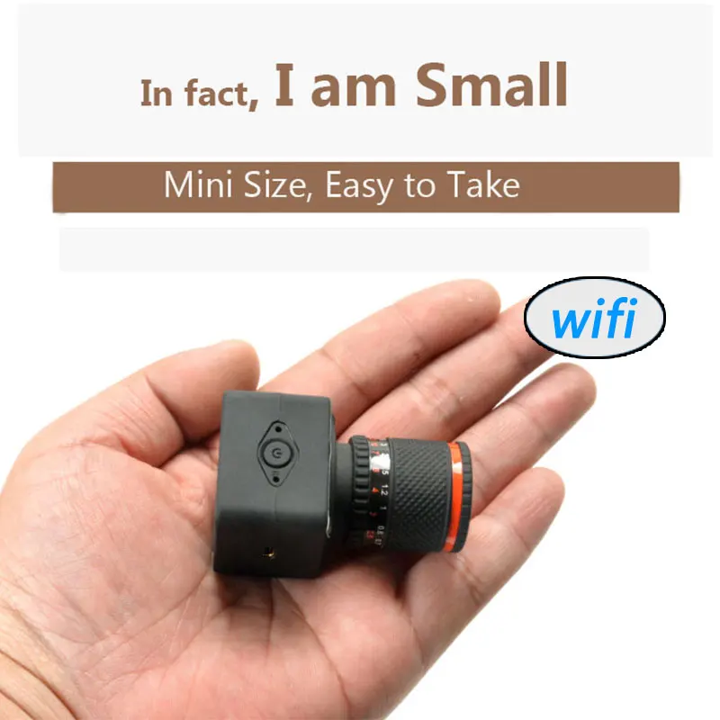 

720P 50X Zoom Lens Wireless Point-to-Point Mini Camcorder mini camera wifi Video Recording Supports Mobile Phone control