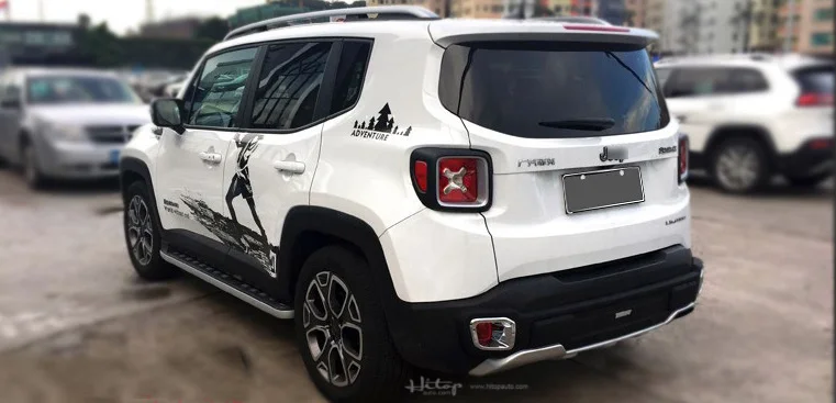 Новое прибытие для jeep Renegade-+ Боковая панель для педалей для ног. Алюминиевый сплав, низкая прибыль. Азия