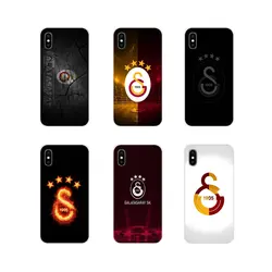 Galatasaray SK Логотип для Apple IPhone X XR XS MAX 4 4s 5 5S 5C SE 6 6 S 7 8 Plus ipod touch 5 6 Аксессуары чехлы для телефонов