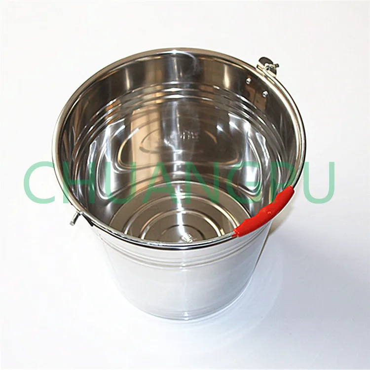 

16Liter Food Grade Stainless Steel Portable Milk Pail, Cow Milking Machine Spare Parts