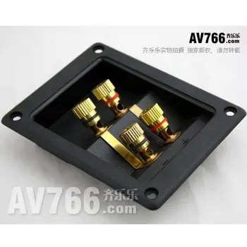 

Quality hi fi speaker wiring box 4 audio terminal speaker terminal block audio parts,speaker accessories
