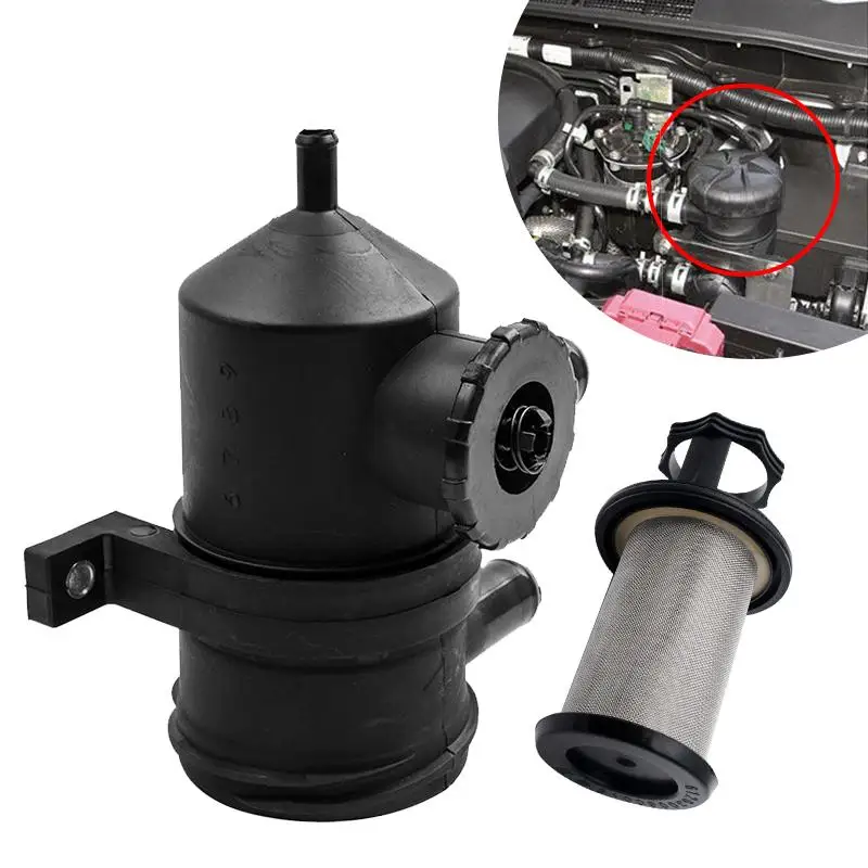 

Universal 200 Oil Separator Catch Can Filter For Ford Patrol Turbo 4WDs Charged Landcruiser Oil Fuel Can Can Turbo Diesel