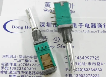 

1pcs ALPS alpine RK097 vertical rotary encoder switch 20 locating pulse self latching switch shaft 30MM