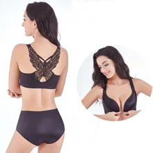 Hot Sale 6 Color Sexy Elegant Bra and Panty Set Women Bras Underwear Lady push up bra Lingeries bra sets brief set lingerie set women sexy latex lingerie underwear red rubber lingerie set with bra and shorts plus size hot sale customize service