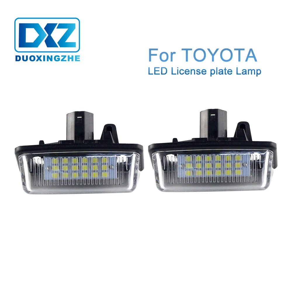 Starlet Glanza EP91 1996-1999 LED Rear Number Registration Licence Plate Lights