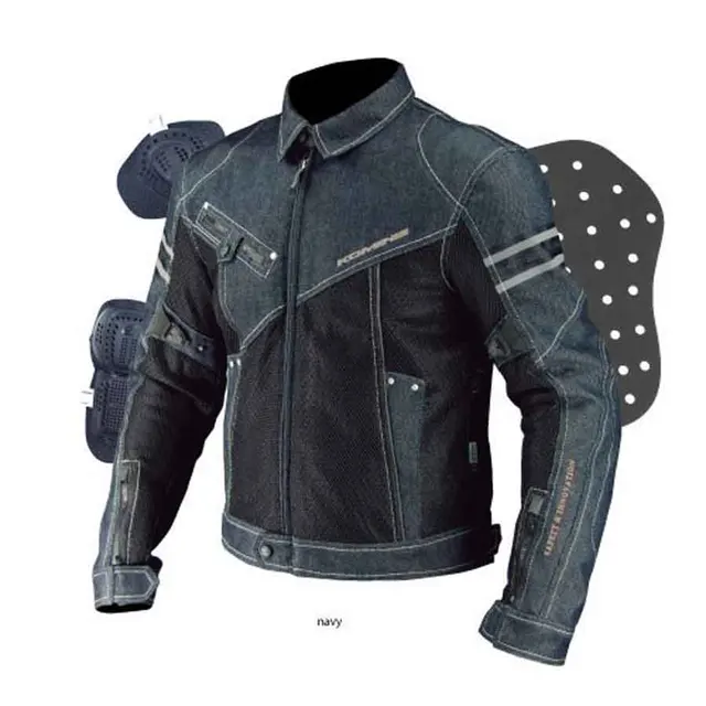 Hot new motorcycle jacket black mens cool motocross clothing moto