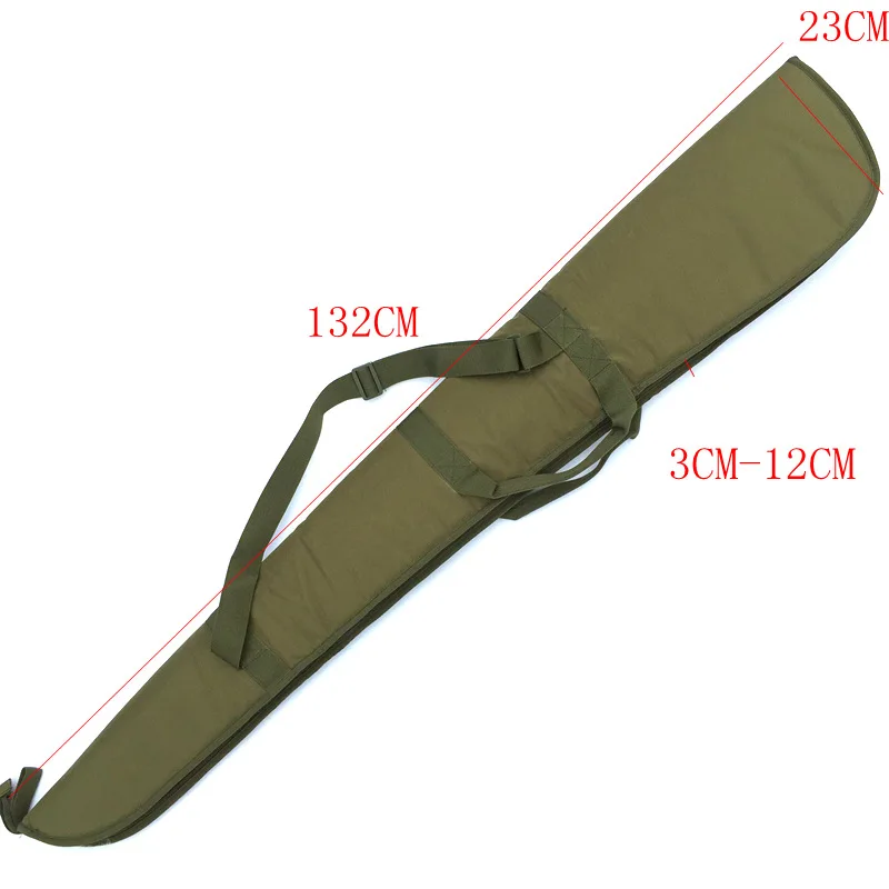 Тактический чехол для пневматической винтовки с мягкой подкладкой прочный защитный чехол для военной винтовки аксессуар для переноски - Цвет: Green