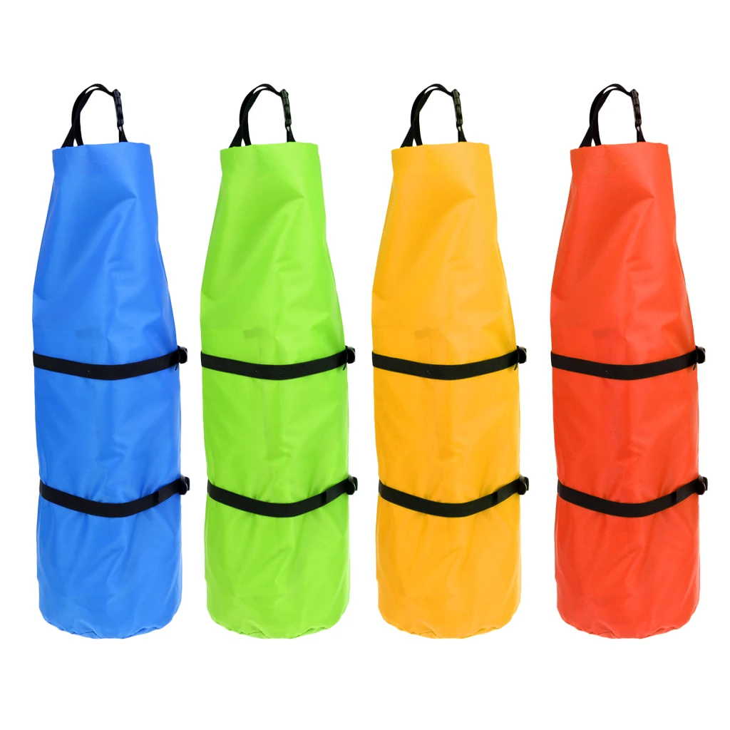 Водонепроницаемый 20D спальный мешок для палаток Легкое сжатие мешок чехол для переноски Сумка для кемпинга горные вещи мешок