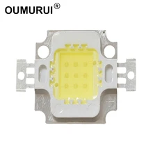 10 Вт светодиодный COB чип высокой мощности лампы теплый white3000k/белый 6000k 9-12v 900mA 30MIL