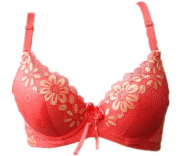New Arrivals Gather sexy bra padded lace cheap push up bra for Young