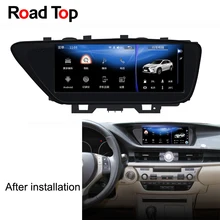 10.25 inch Display Android Car Radio GPS Navigation Bluetooth Head Unit Touch Screen for Lexus ES 2013-2017 200 250 350 300h