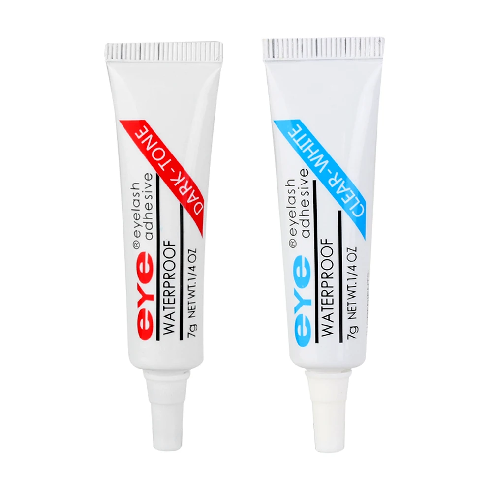 

1PC Clear White Black False Eyelashes Glue Practical Waterproof Fake Lashes Makeup Adhesive Eye Lash Glue Beauty Cosmetic Tools