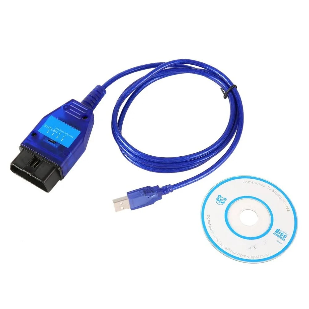 

New Professional car KKL USB Interface 409+ ECU Scan OBD OBD2 Diagnostic Scanner Cable Tool for Cars Engine Airbag Adapter hot
